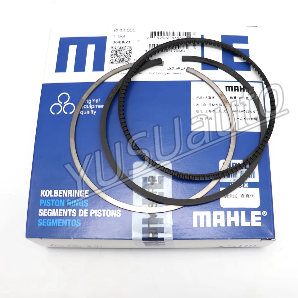 Kit de anéis de pistão 6 peças STD para BMW 135i 335i X6 E88 E90 E92 E71 3.0 N54N L6 - Imagem 4 de 4