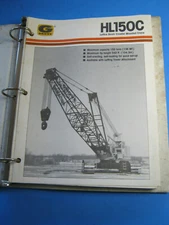 GROVE CRANE HL150C ROADING RIGGING MANUAL 1988   