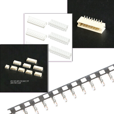 ZH1.5 mm PCB Connector 2Pin - 10P Plug,SMD Pin Header,Crimps Arduino Breadboard