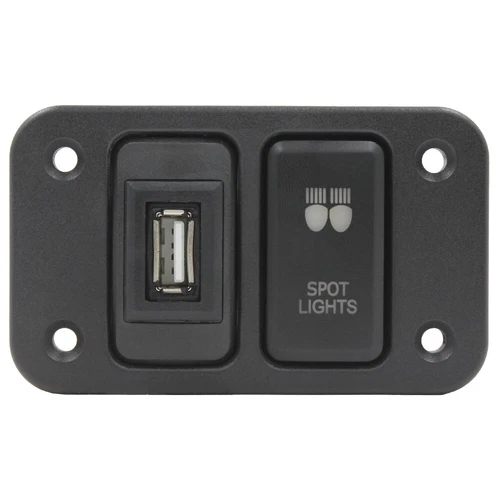 USB PASSTHROUGH - Suit LARGE Toyota Dash Replacement Hilux Prado Landcruiser 12V - Bild 6 von 8