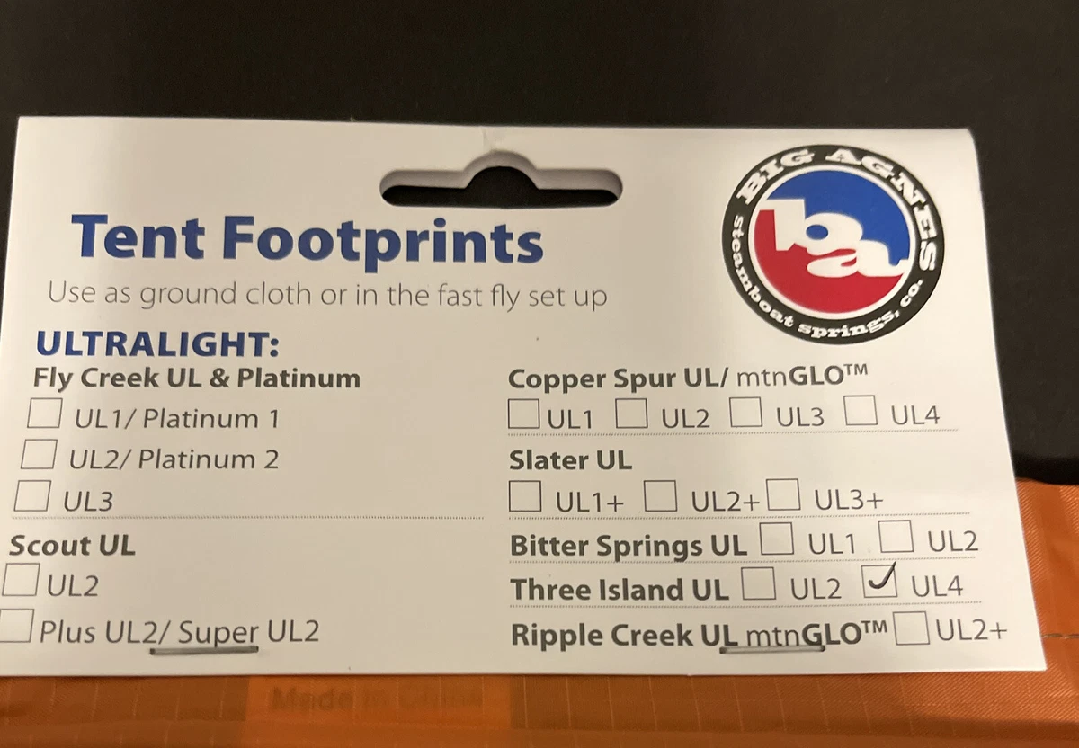 Big agnes bitter 2025 springs ul 1