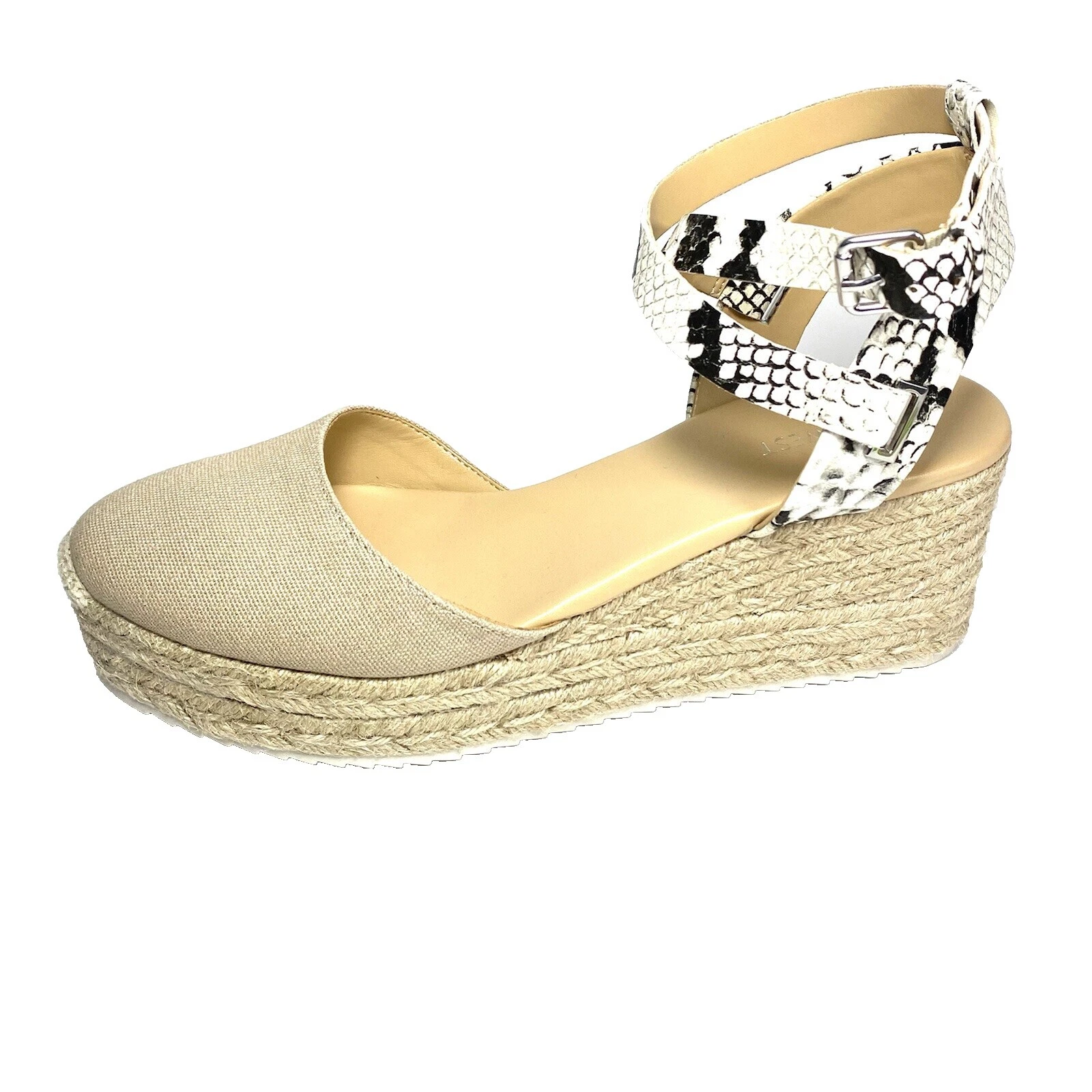 Tacones De Cuña Nine West Serpiente para Mujer