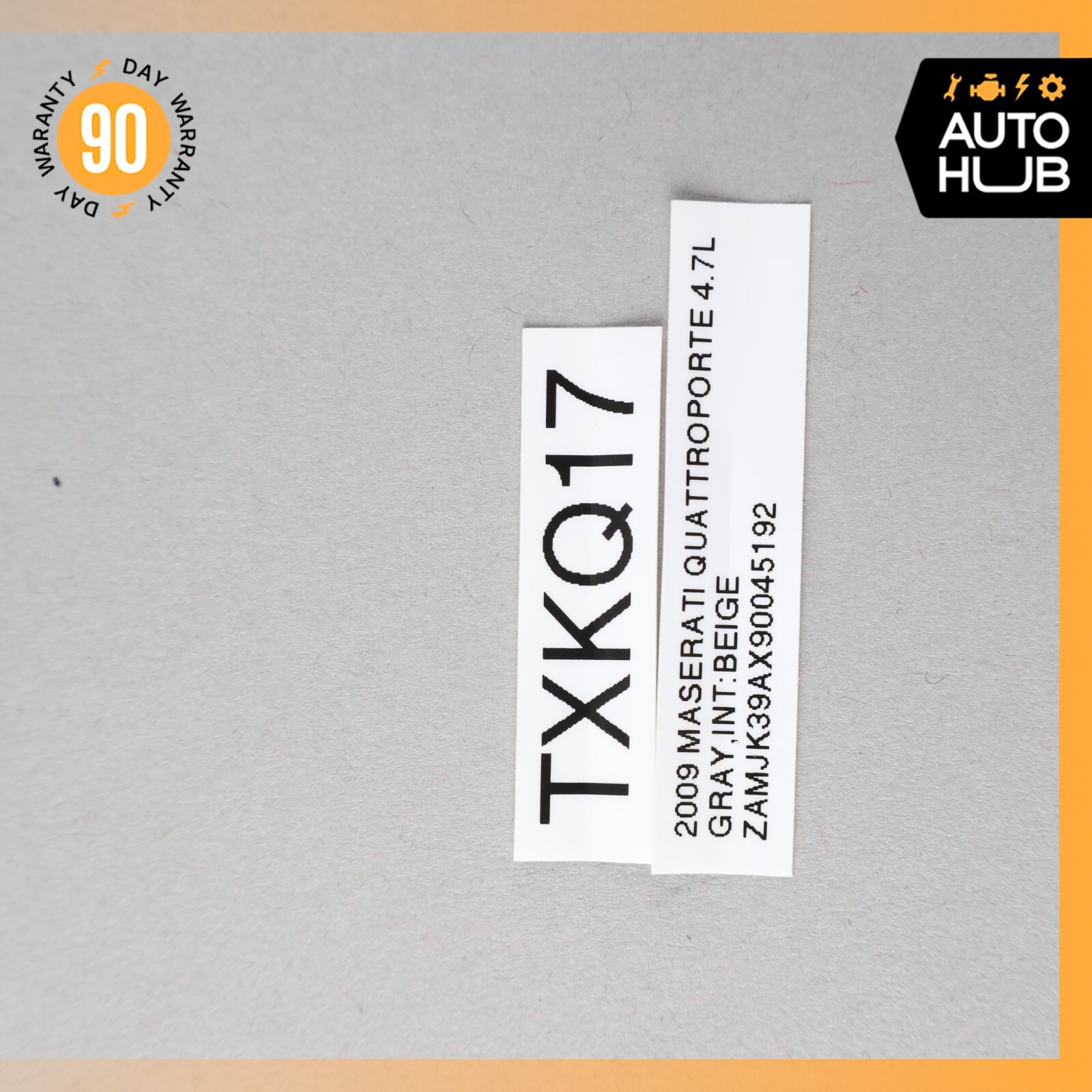 03-13 Maserati Quattroporte M139 Front Right Side Seat Control Switch OEM 50k