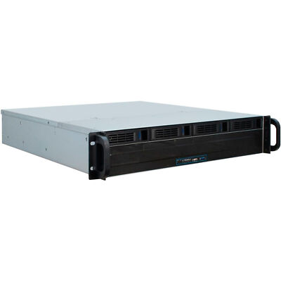 Inter-Tech IPC 2U-2404L SATA, Server-Gehäuse, schwarz