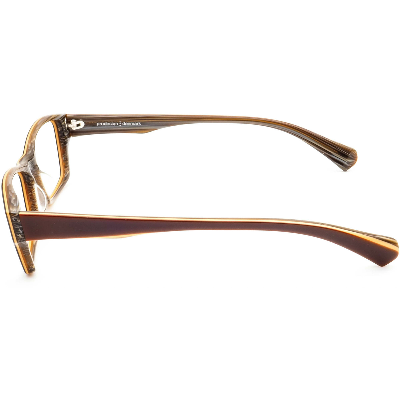 Prodesign Denmark Eyeglasses 4674 c.4622 Brown Rectangular Frame 54[]16 ...