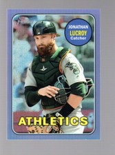 Jonathan Lucroy 2018 Topps Heritage Chrome #517