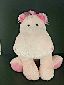 pink hippo plush