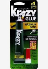 Krazy Glue R Maximum Bond No-Run Gel-20g