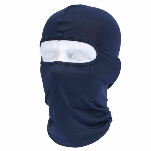 Máscara facial Balaclava cubierta completa para motociclista pañuelo gorro cuello bufanda capucha solar - Imagen 17 de 26