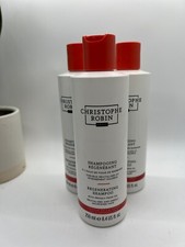 3X Christophe Robin Regenerating Shampoo With Prickly Pear Oil 8.4 Ounces - NOB