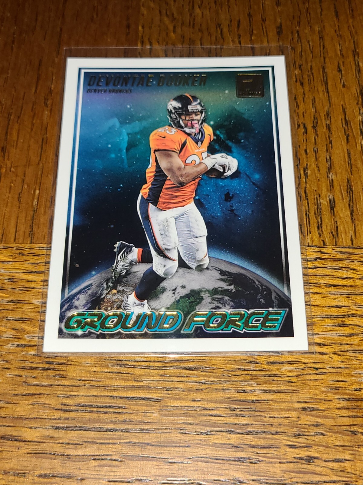 BRONCOS DEVONTAE BOOKER 2018 DONRUSS GROUND FORCE #GF-10