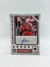 2023-24 Panini Donruss Optic Jalen McDaniels Auto #SS-MCD Signature Series