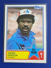 ⚾ 1983 Topps Baseball Base Card #402 Andre DAWSON - All-Star ⚾
