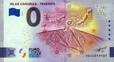 Zero Euro Note - 0 Euro Note - Spain - Islas Canarias - Tenerife 2024-1