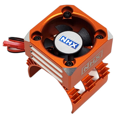 NHX 30mm Alum Case Cyclone Cooling Turbo 1/10 Motor Fan Orange