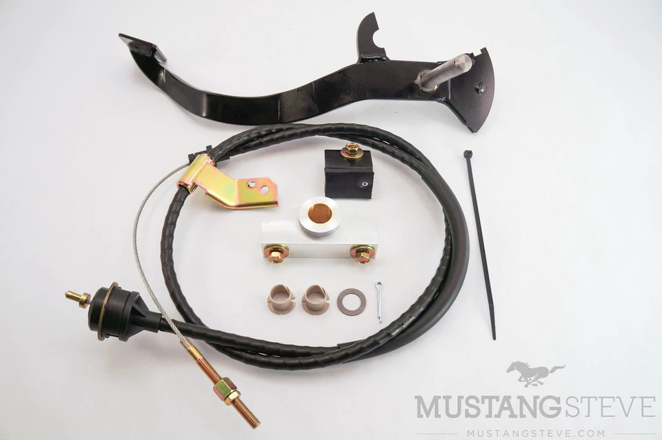 Mustang 1965 1966 kit de embrague de cable con pedal | conversión T5 Foto 3 de 4