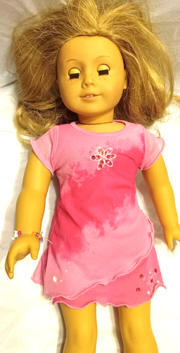 2008 American Girl Doll 18" Blonde Hair Blue Eyes - Picture 5 of 7