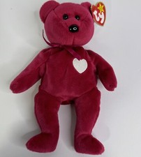 Beanie Baby Valentina Red Valentine Bear TY 1998