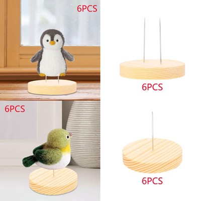 6x Häkelpuppen Displayständer Zum Selbermachen Aufbewahrungsgestell für Actionfiguren Puppen