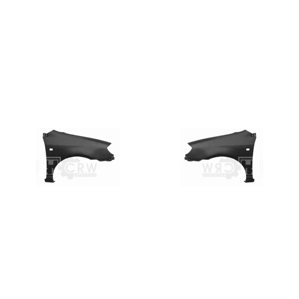 KotflüGel Set Vorne Links Rechts FüR Toyota Corolla ZZE12 Bj. 12/01->>-image