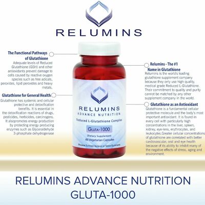 amazing glutathione NEW Relumins Advance Nutrition Gluta 1000 - AMAZING GLUTATHIONE CAPSULES!
