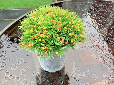 Fake Artificial False Flower Leaf Plants Indoor Outdoor Foliage Bush Garden US