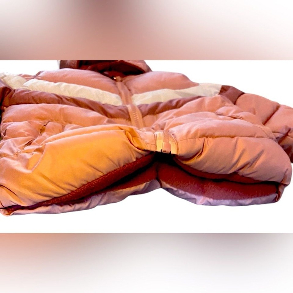 Toddler Girl’s Pink Platinum Winter Coat size 24M Camping Outdoors Warm