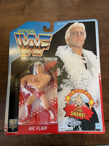 MOC WWF HASBRO RIC FLAIR Excellent Condition Serie...