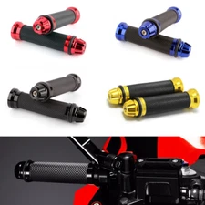 JMCT MOTORCYCLE 7/8" HAND GRIPS HANDLE BAR GEL FOR KAWASAKI NINJA 650R 500R 250R