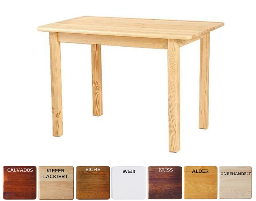 Esstisch Küchentisch Speisetisch Tisch Kiefer massiv Öko Tische NEU