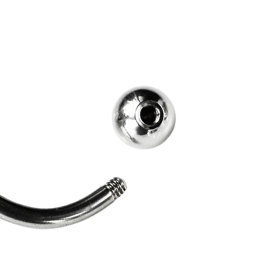 Anillo ombligo rosa - Acero quirúrgico - Calibre 14 - 16 opciones de color Foto 3 de 4