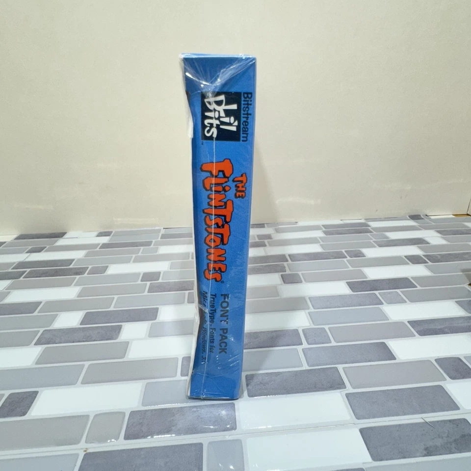 1992 The Flintstones Font Pack MS-DOS /Windows 3.1 Computer Hanna-Barbera Sealed - Image 4 of 4