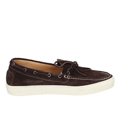 Scarpe uomo STOKTON 42 EU mocassini marrone camoscio EX37-42 - Photo 3 sur 5