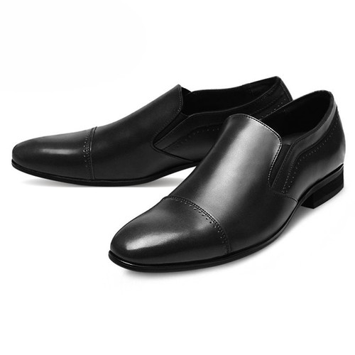 Mooda Mens Leather Loafer Shoes Casual Formal Lace up Dress Shoes BosternS - Picture 8 of 9
