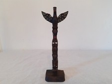 Small Totem Pole Boma Canada Hand Painted Totem Pole