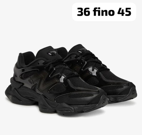 New Balance 9060 Full black Scarpe Uomo/Donna da Ginnastica