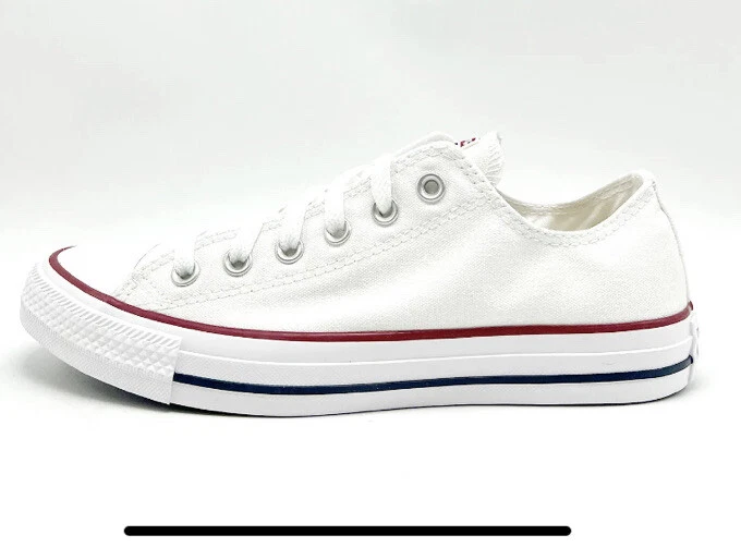 NEW Converse M7652 All Star Chuck Taylor Low Top Casual Shoes White Men 8 Wom 10