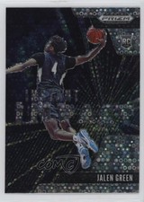 2021-22 Panini Prizm Draft Picks Instant Impact Circles Jalen Green #16 1bj7