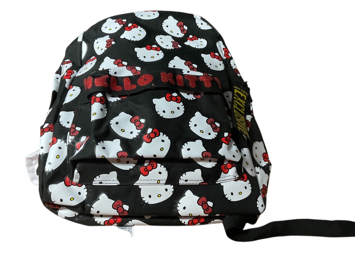 Loungefly Hello Kitty Sanrio Backpack with Cat hood NWT 2012 Hot