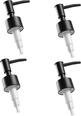 #ad 4 Pcs Shampoo Lotion Soap Pumps Kitchen Sink Dispenser Pump Pump Black $10.99