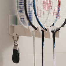 Tennis Racket Holder Paddle Holder Wall Mount Portable Lightweight Organizer for