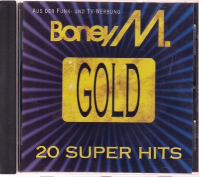 BONEY M. ''Gold - 20 Super Hits'' Best Of CD-Album