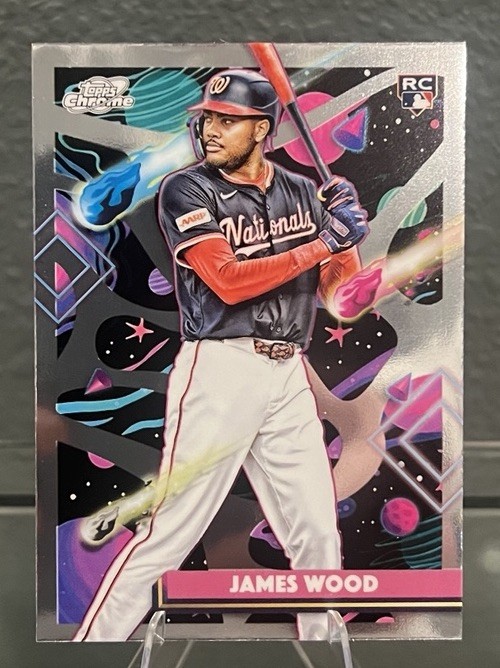 2025 Topps Chrome Cosmic - James Wood #1 (RC)