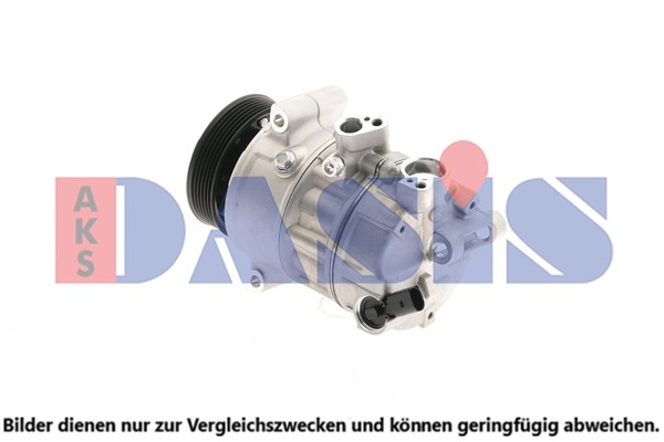 AKS Dasis Kompressor Klimaanlage 853128N 12V FüR VW Transporter T6 Caravelle Bus-image