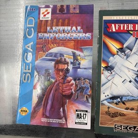 3 Booklet Sega CD Instruction Manual Bundle Lot