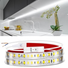Hardwired Under Cabinet LED Strip 24In Ultra Bright Small LED Bar Lighting NEW