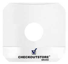 COS Paper Record Inner Sleeves Round Corners with Hole for 12" Vinyl 33 RPM