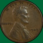 1909-VDB Lincoln Wheat Cent Choice Very Fine VF+/XF Coin #34252