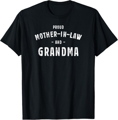 Proud Mother-In-Law And Grandma Surprise Presents For Mom T-Shirt Hoodie