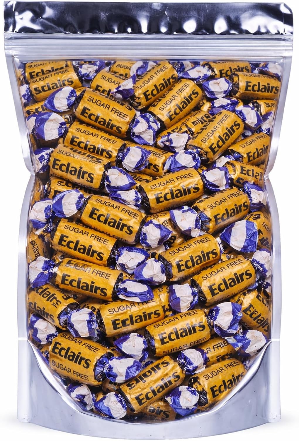 ZANGOC Diabetic Friendly Sugar Free Chocolate Eclairs – Retro Sweets for Part